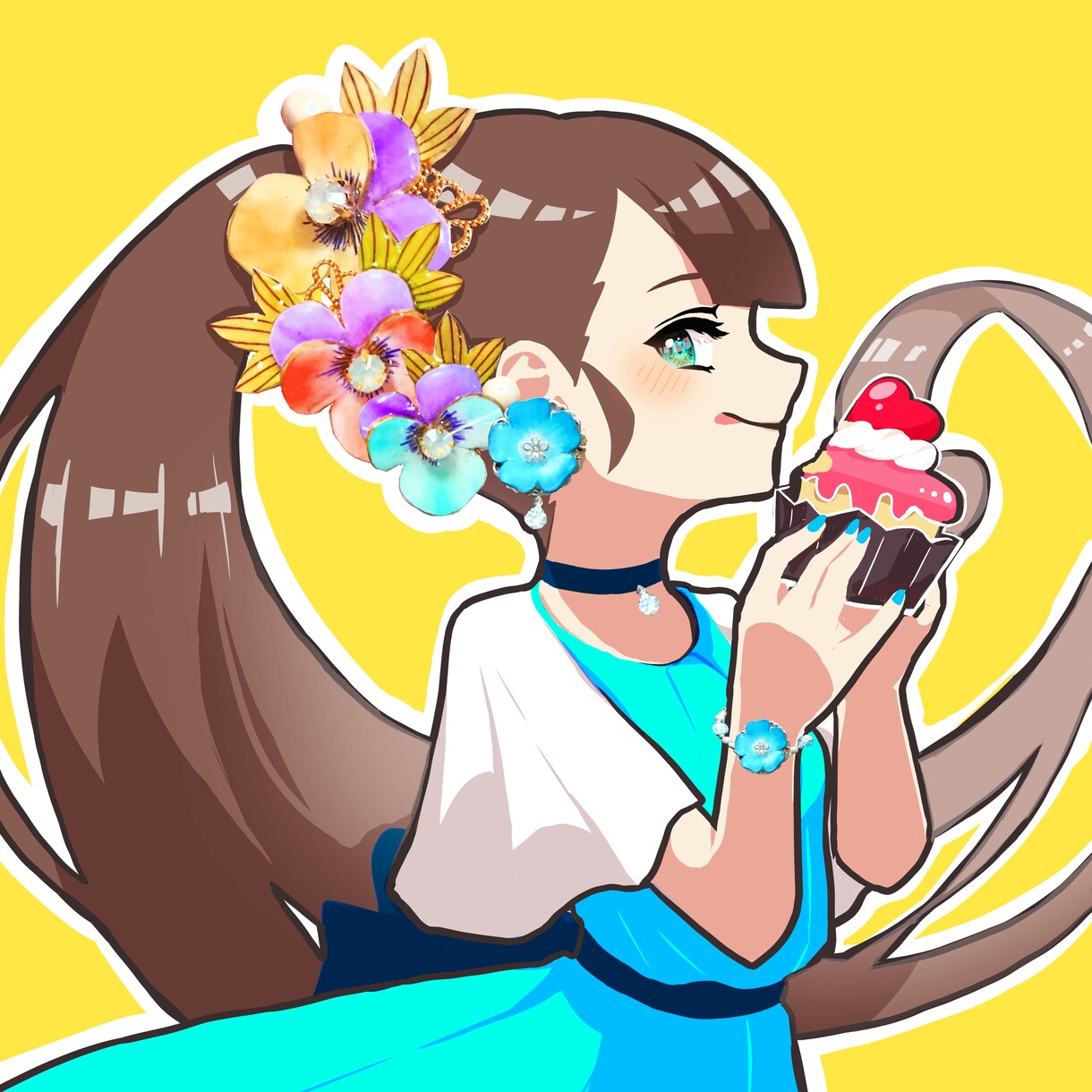 あなただけの可愛いかっこいいイラスト描きます twitter、Twitchアイコンなど イメージ2