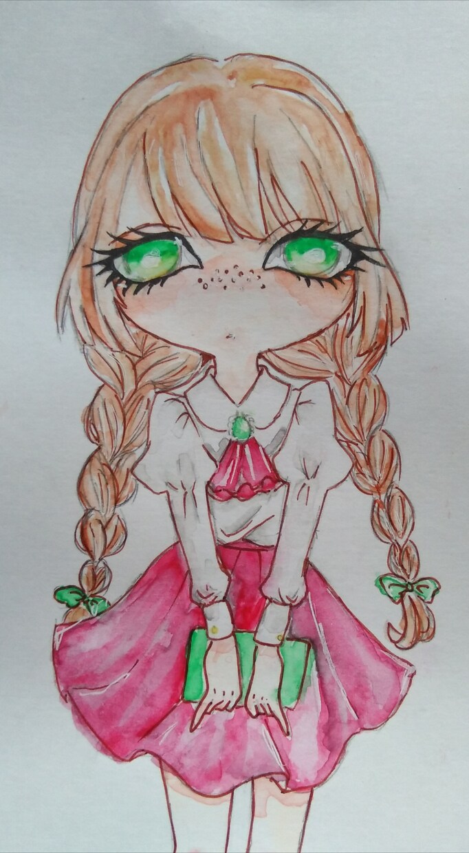 オリジナルイラスト、描きます みなさんの理想の女の子を絵にするのをお手伝いします☆彡 イメージ4
