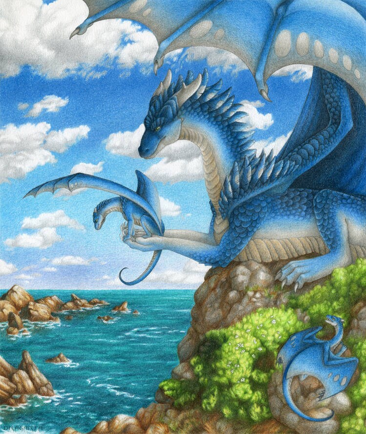 Doragonのアチューメント致します 西洋のドラゴンが貴方との出会いを待ち望んでいます。 イメージ4