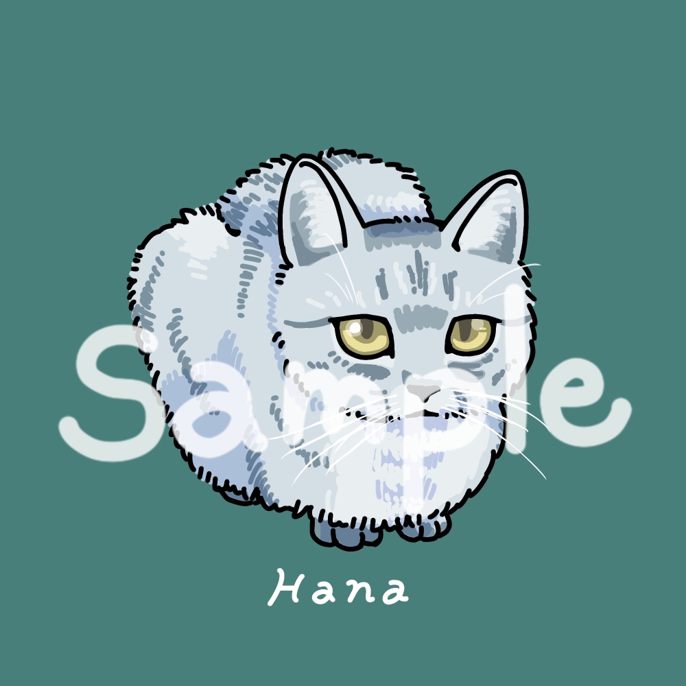 ペットの似顔絵アイコンを承ります ◆あなたの可愛いペット描かせて下さい◆ イメージ2