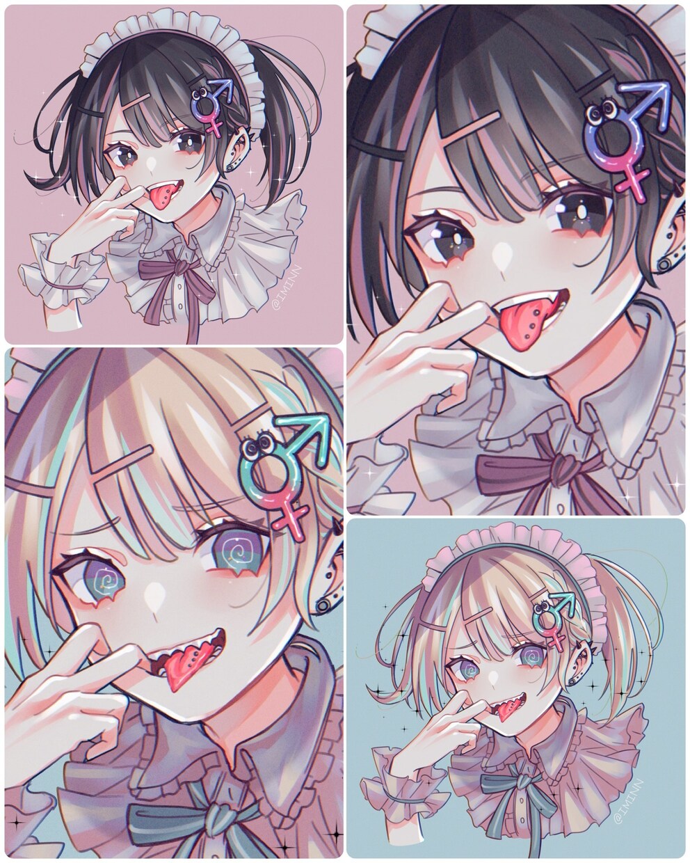 色んな用途のイラスト描きます アイコン、動画用、サムネイル用、立ち絵など！ イメージ2