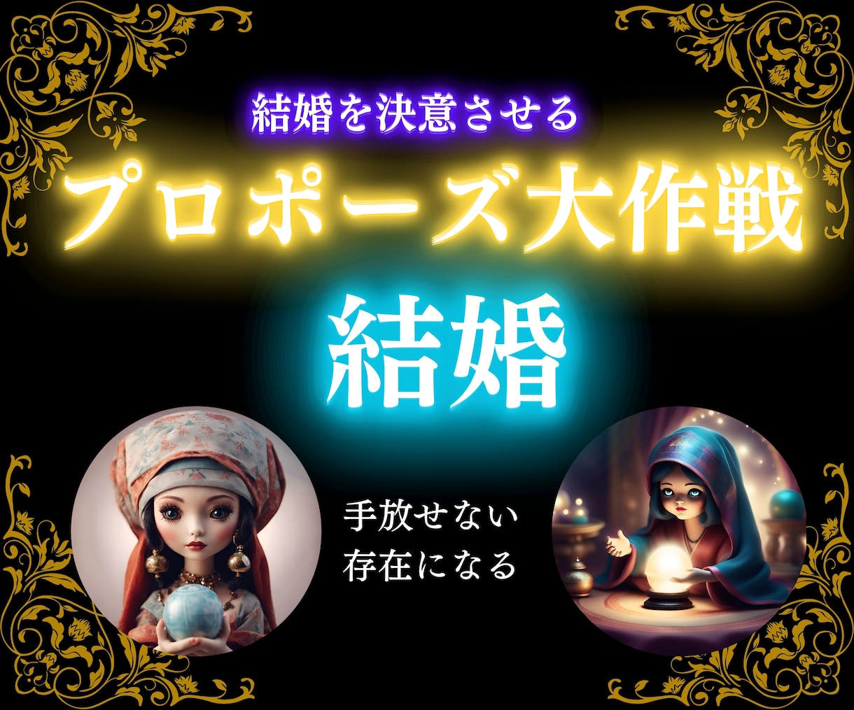 プロポーズ大作戦！西洋占星術で相性診断します 10000文字越えの本格鑑定！結婚を決意させる秘訣 イメージ1