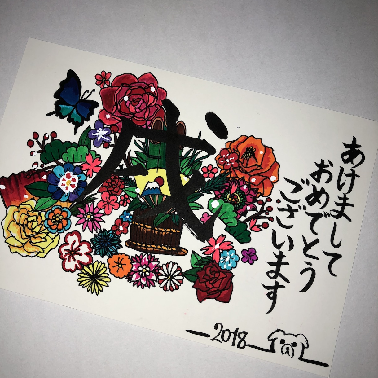 オリジナル花の絵描きます 良かったらgetしてくださいね イメージ3