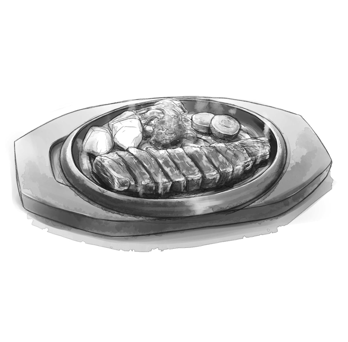 美味しそうな食べ物・飲み物のイラスト描きます SNS等アイコン・ヘッダー・メニュー等の挿絵に。 イメージ3