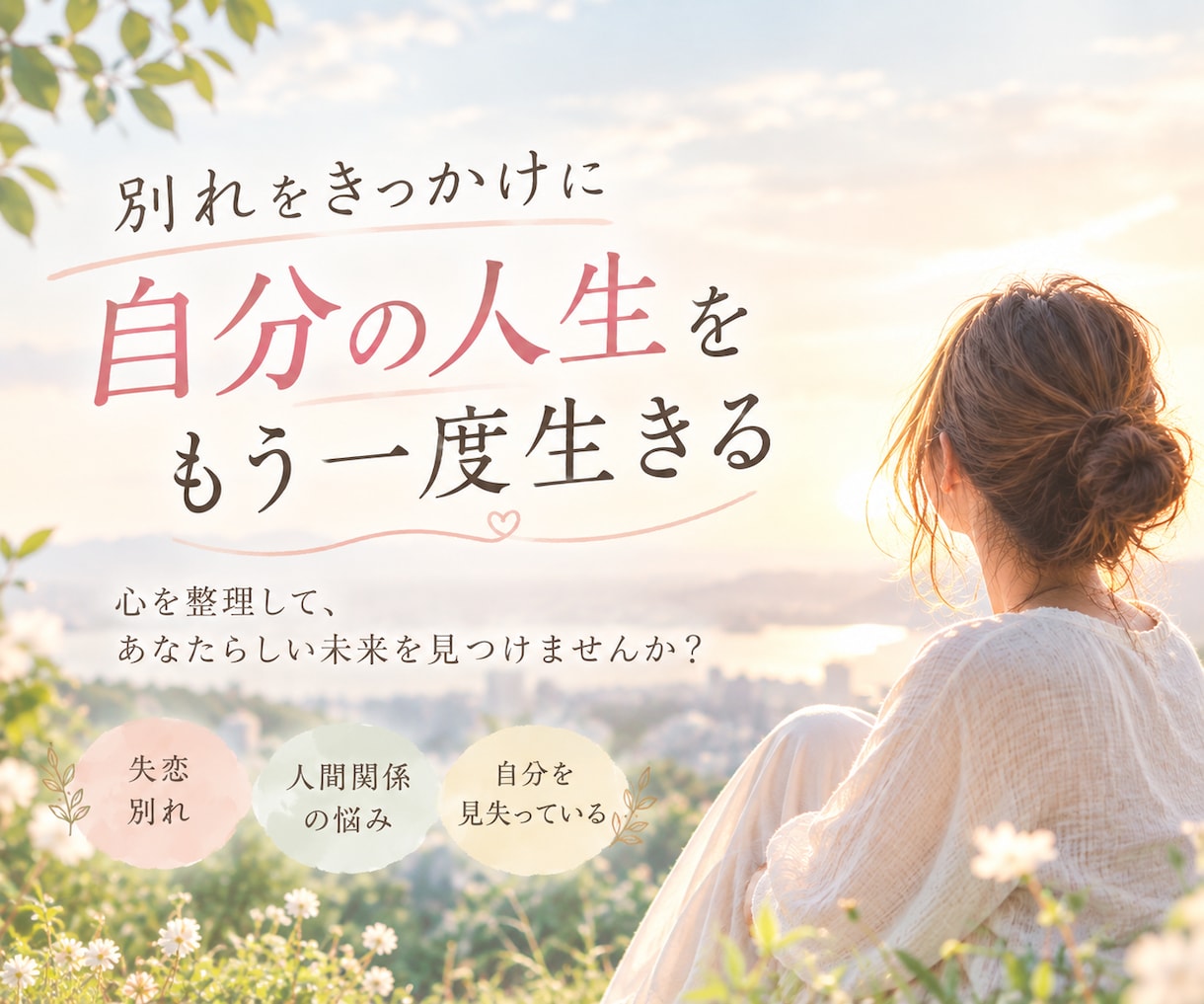 別れで苦しいあなたの心を整理します 「誰にも言えない気持ち、話してみませんか？」 イメージ1