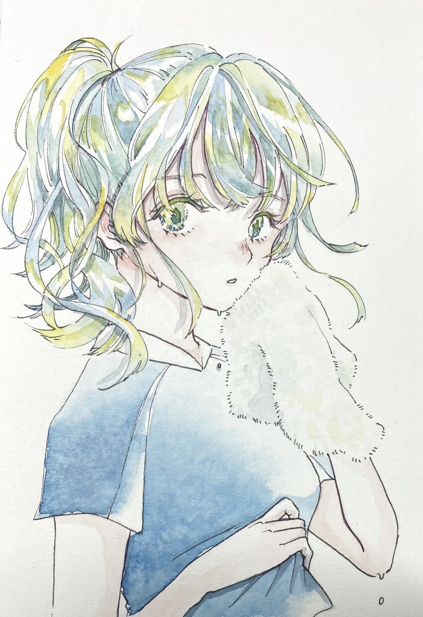 柔らかくて可愛い女の子描きます アナログイラストの温かみが好きな人へ イメージ3