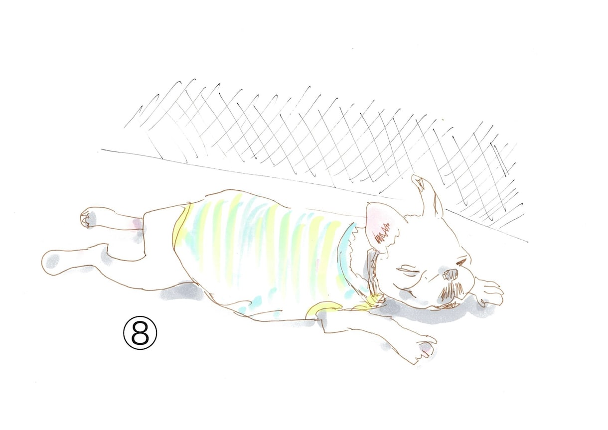お好きな絵柄で動物のイラストをお描きします ペットや動物をお好きな絵柄で、アナログイラストに仕上げます。 イメージ9