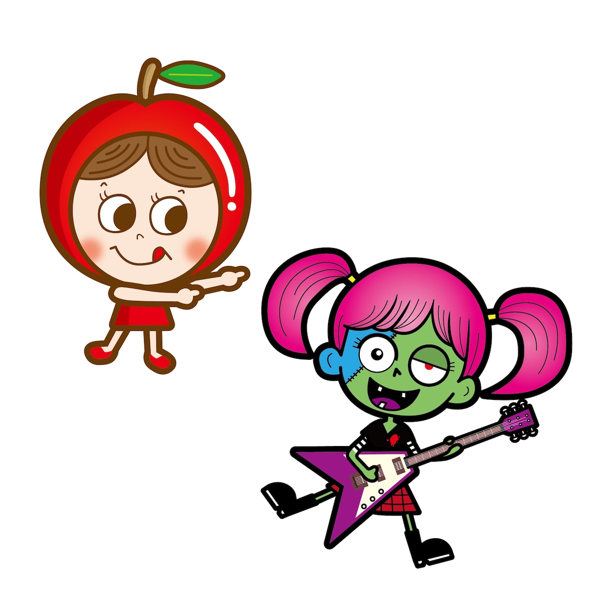 コミカルでポップなキャラクターをデザインします あなたのオリジナルのキャラクターを制作します。 イメージ3