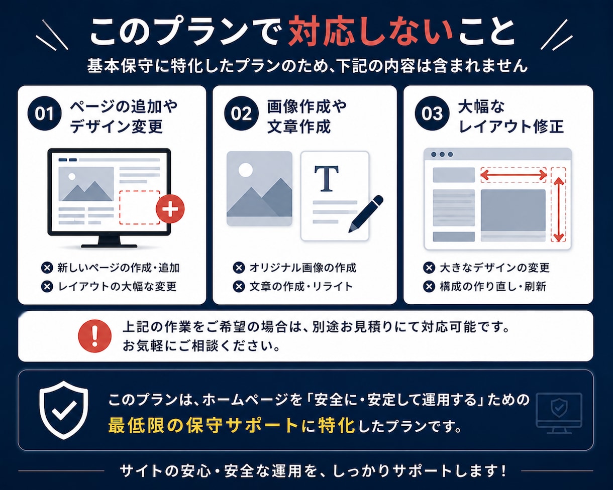 あなたのWordPressを保守して健康に保ちます WordPress保守でお困りの方へ｜歴5年のプロがサポート イメージ6
