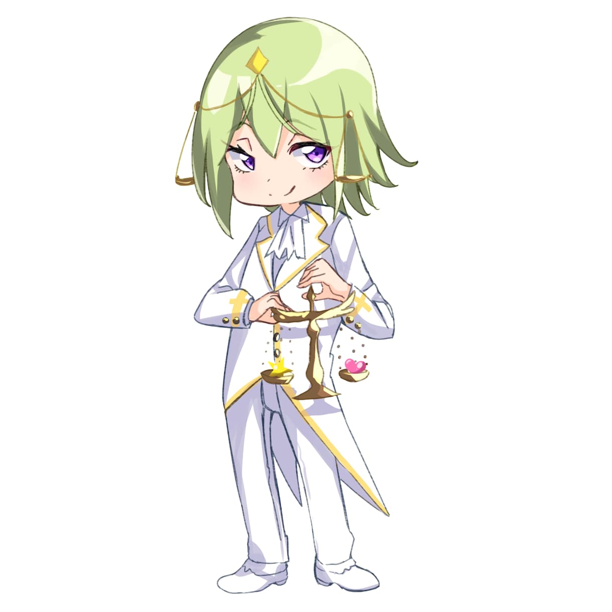 アニメ風　デフォルメイラスト【最短３日】描きます アニメ風の可愛いSDキャラです！ イメージ7