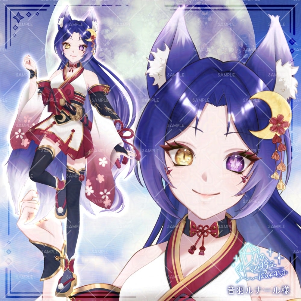 IRIAM・VTuber用立ち絵描きます 宝石のように輝く、あなただけのキャラクターをお届け✨ イメージ10