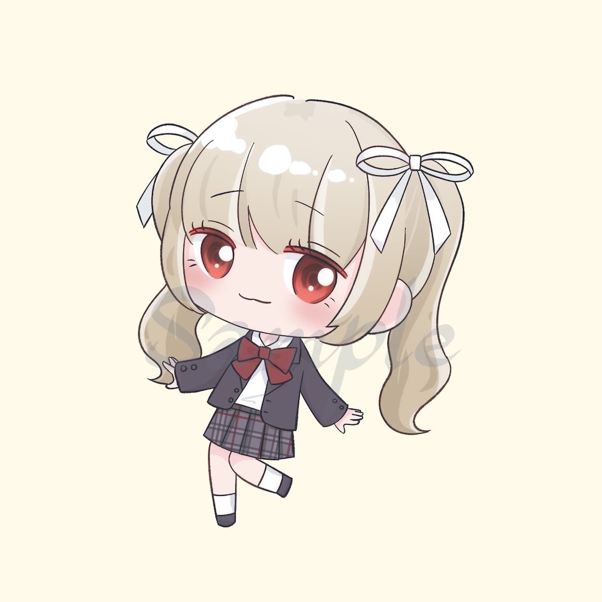 可愛いオリジナルミニキャラ・ちびキャラを作成します 商用利用可◎オリジナルキャラのグッズやアイコンに！ イメージ5