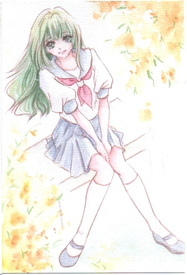 アナログイラスト(基本サイズは葉書)お描きします 個人鑑賞用やプレゼント用にイラストが欲しい方に イメージ2