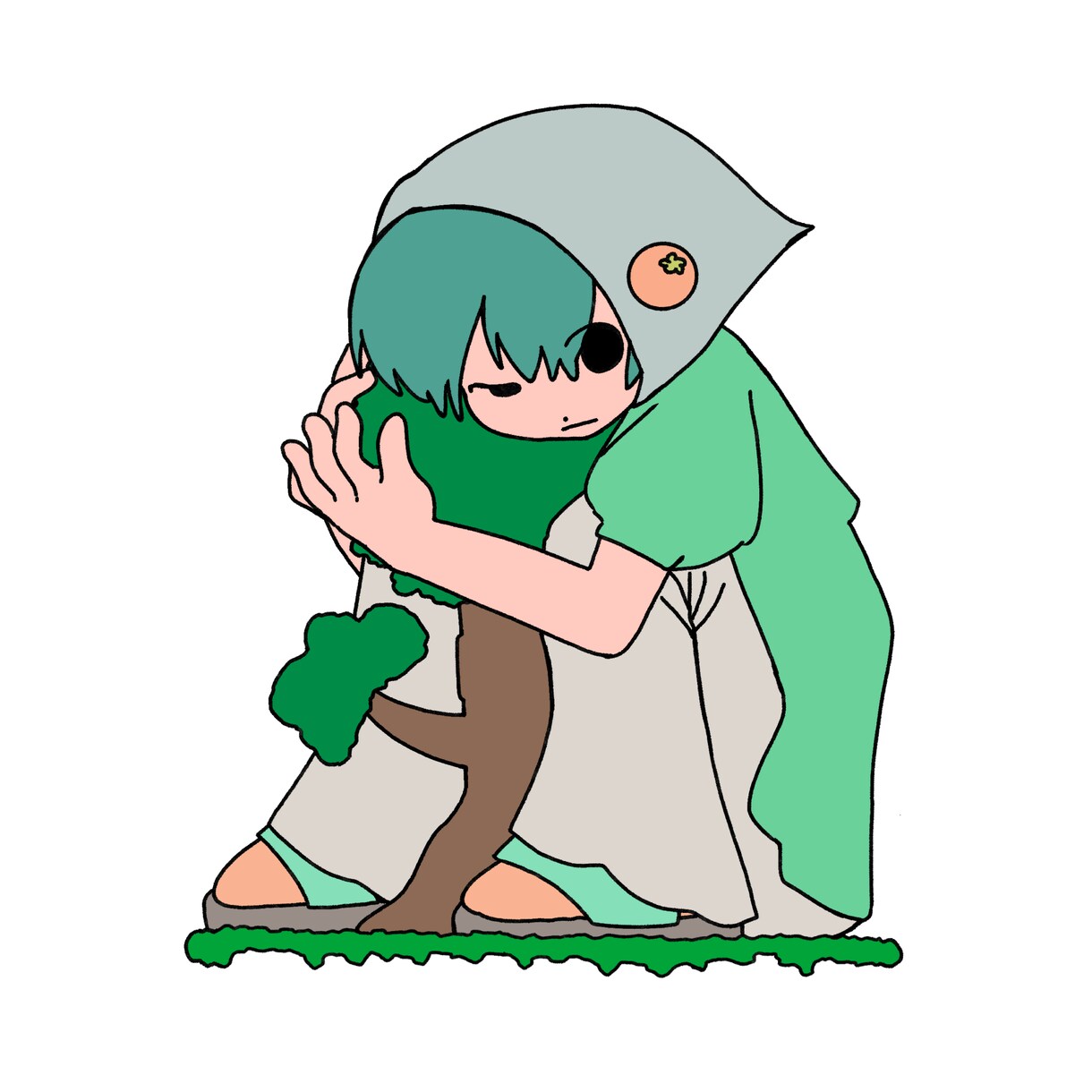 ちょっぴり不思議かわいいイラスト描きます ステッカーやグッズデザインに⭕️ イメージ1
