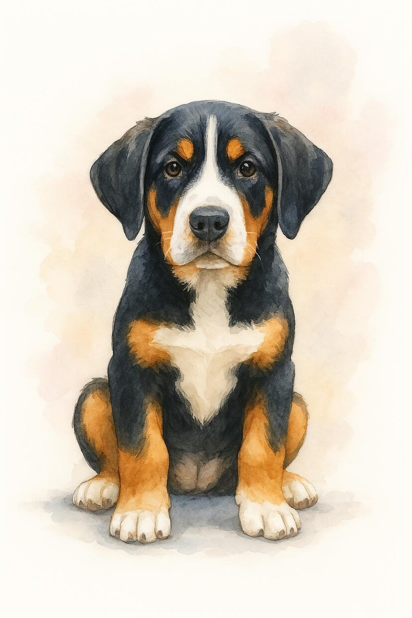 犬 猫 似顔絵 ペット  イラストにします ペットのあたたかい思い出を＊心に残るイラストアート イメージ1