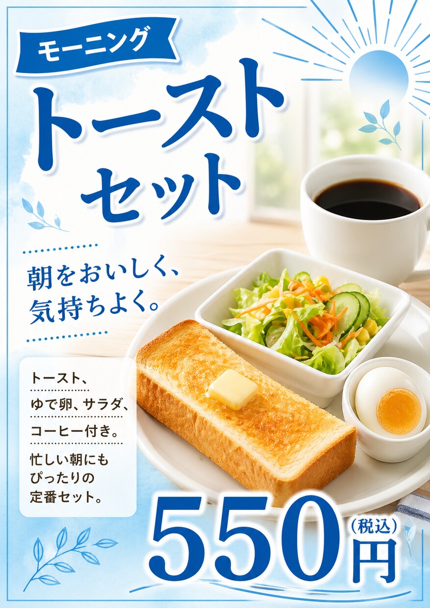 飲食店向けPOP・販促物を作成します 写真と価格を送るだけで販促物を作成 イメージ3