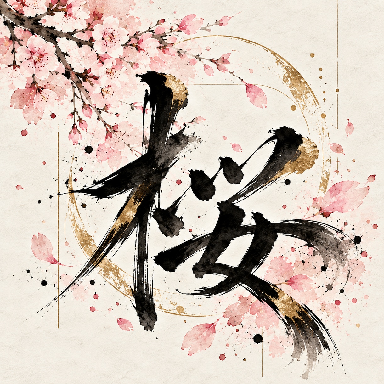 オリジナル筆文字をデザインしますます 和風からモダンまで印象に残る文字を制作します イメージ1