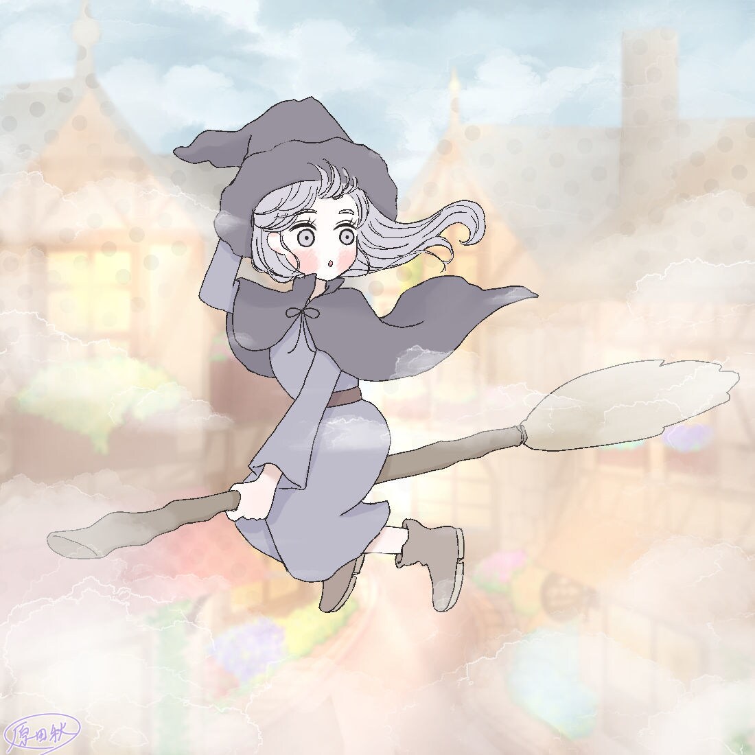 ゆるかわいい絵柄のイラスト描きます ゆるかわなミニキャラサイズの人物イラストが欲しい方へ イメージ6