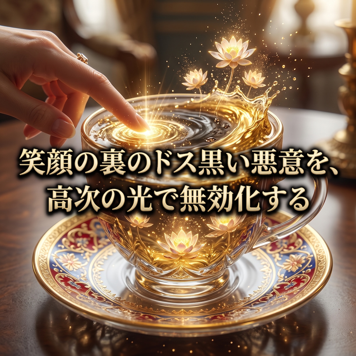 ママ友マウントの因果を覆し高次の威厳を授けます 見下される屈辱は終結。高次元の覇気で周囲がひれ伏す特別席へ イメージ7