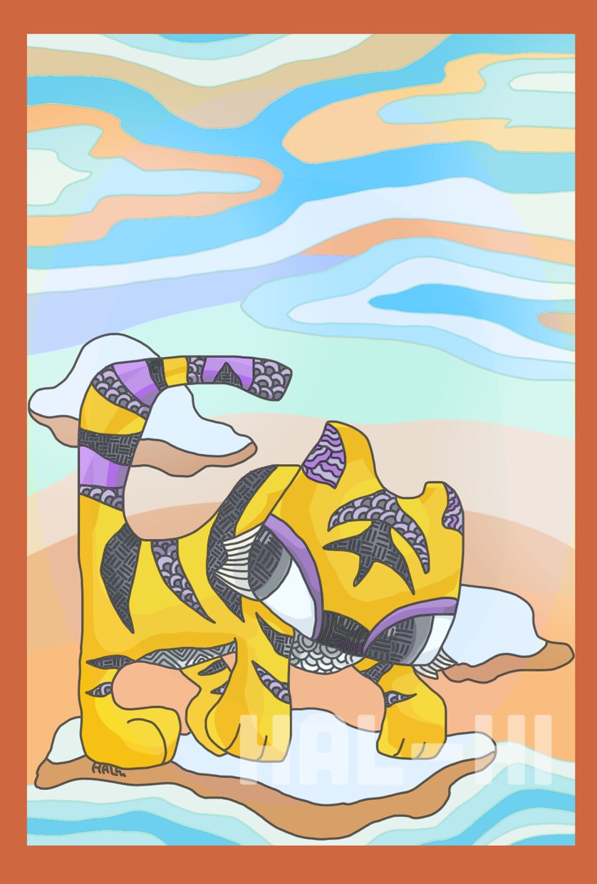 ハガキサイズのイラストを描きます 世界に一つのイラストを、ご要望に沿ってお描きします イメージ4