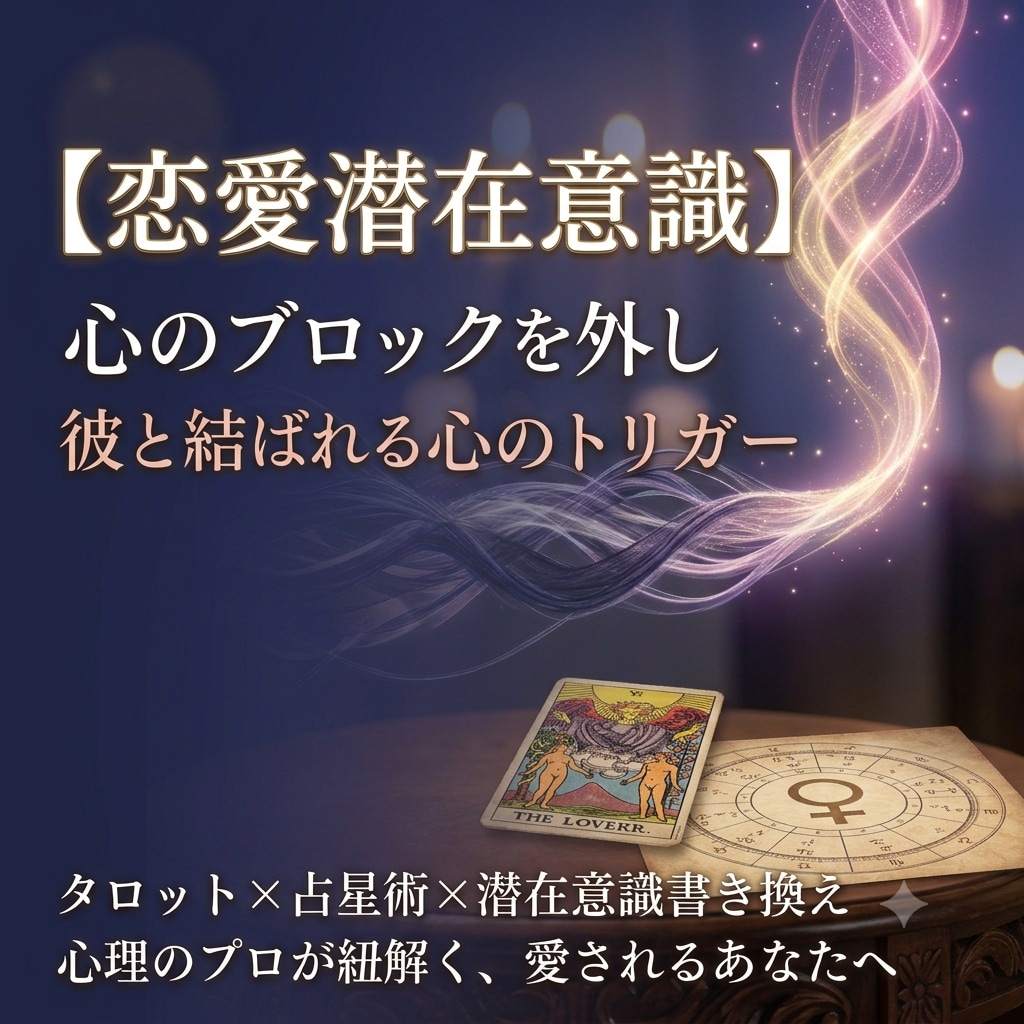 お相手の本音を紐解き心のブロック外します 愛されるあなたへ導く特別な時間　女性限定 イメージ2