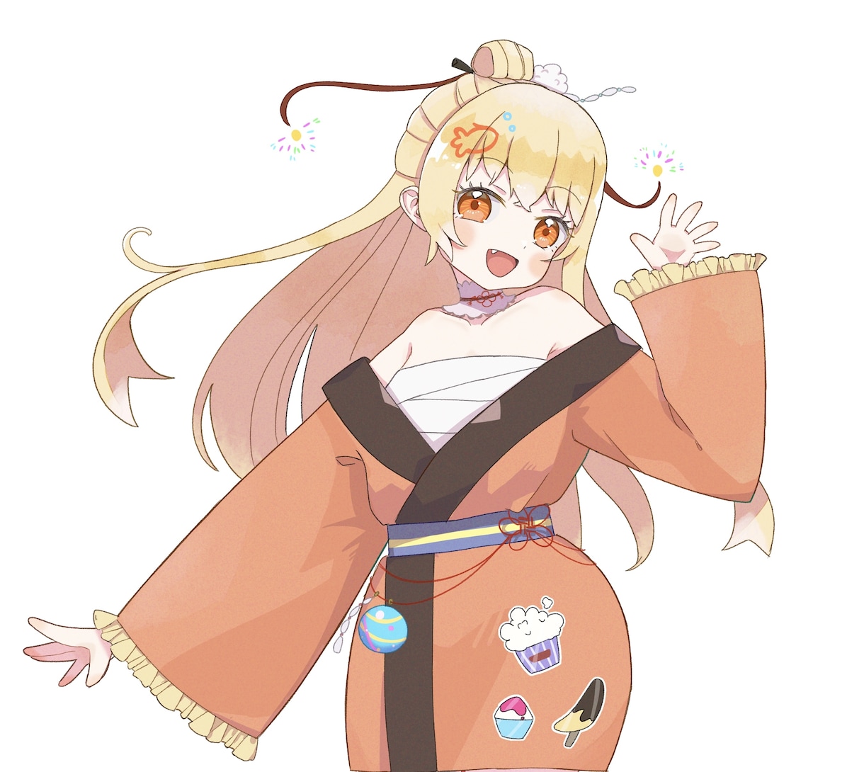 5名限定価格でキュートな立ち絵風イラストを描きます IRIAMやTRPG、グッズにも使えるイラストを描きます イメージ3