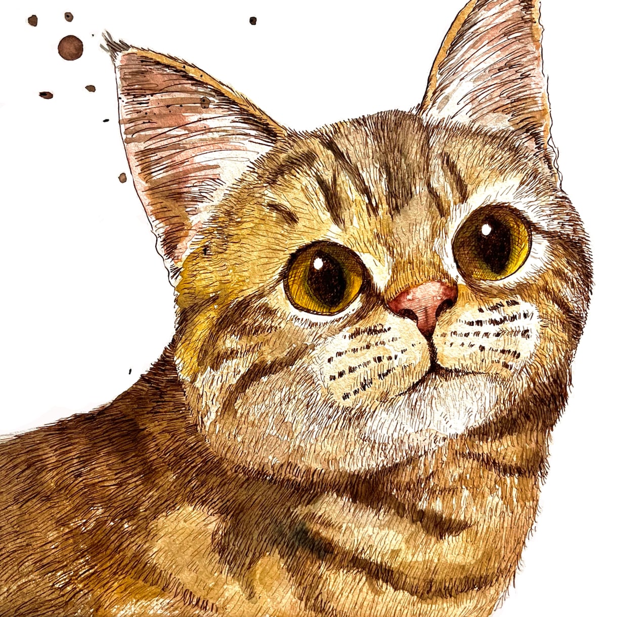 大切なペットのイラスト描きます 大切なペット(家族)の絵を描きます イメージ4