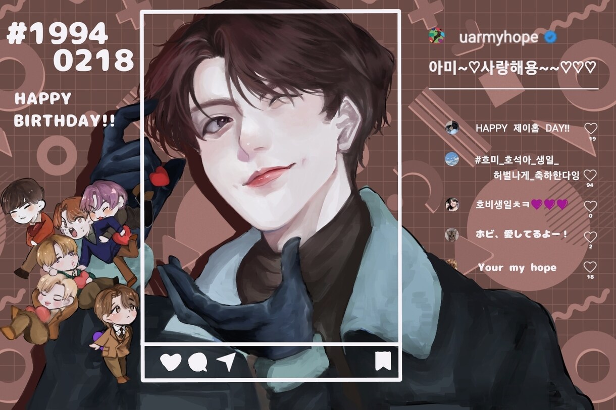 SNSで使えるイラストを描きます アイコンや小説の表紙などのイラストを作成します イメージ3