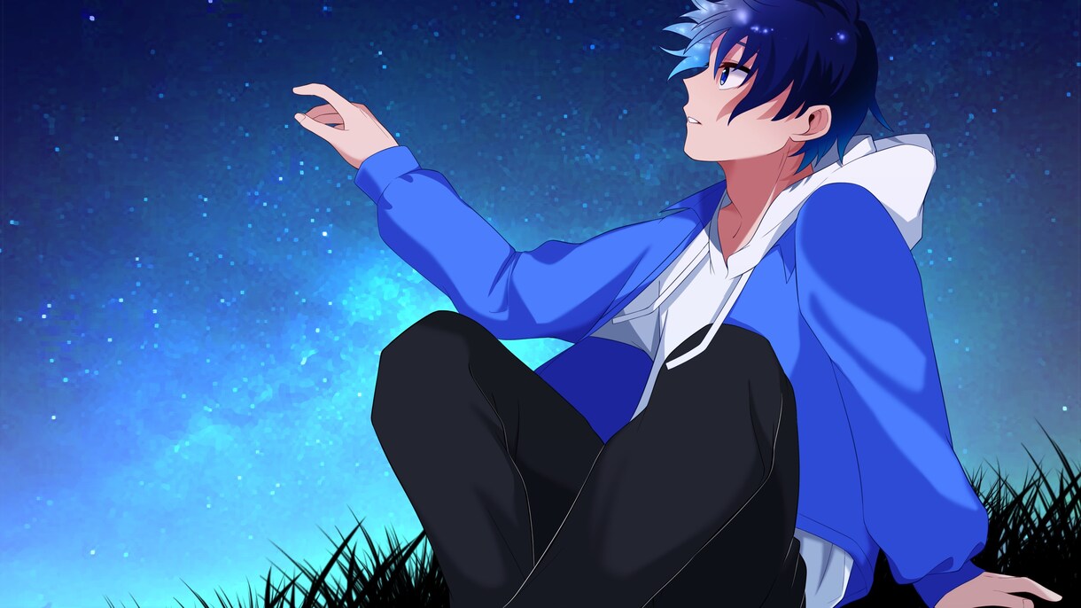 アニメ塗り風のイラスト描きます 主に動画のサムネイルを描かせていただきます。 イメージ9