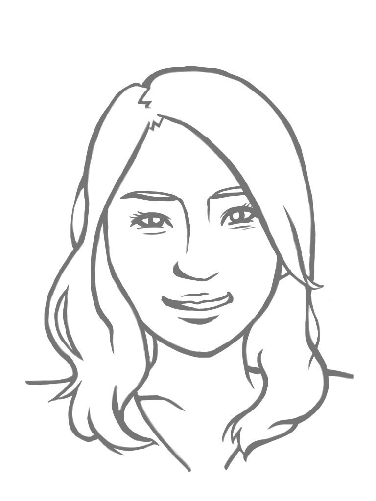 絶妙なデフォルメで可愛い似顔絵！最安値で描きます ⭐髪の毛得意！美容院帰りに似顔絵はいかが？⭐ イメージ2