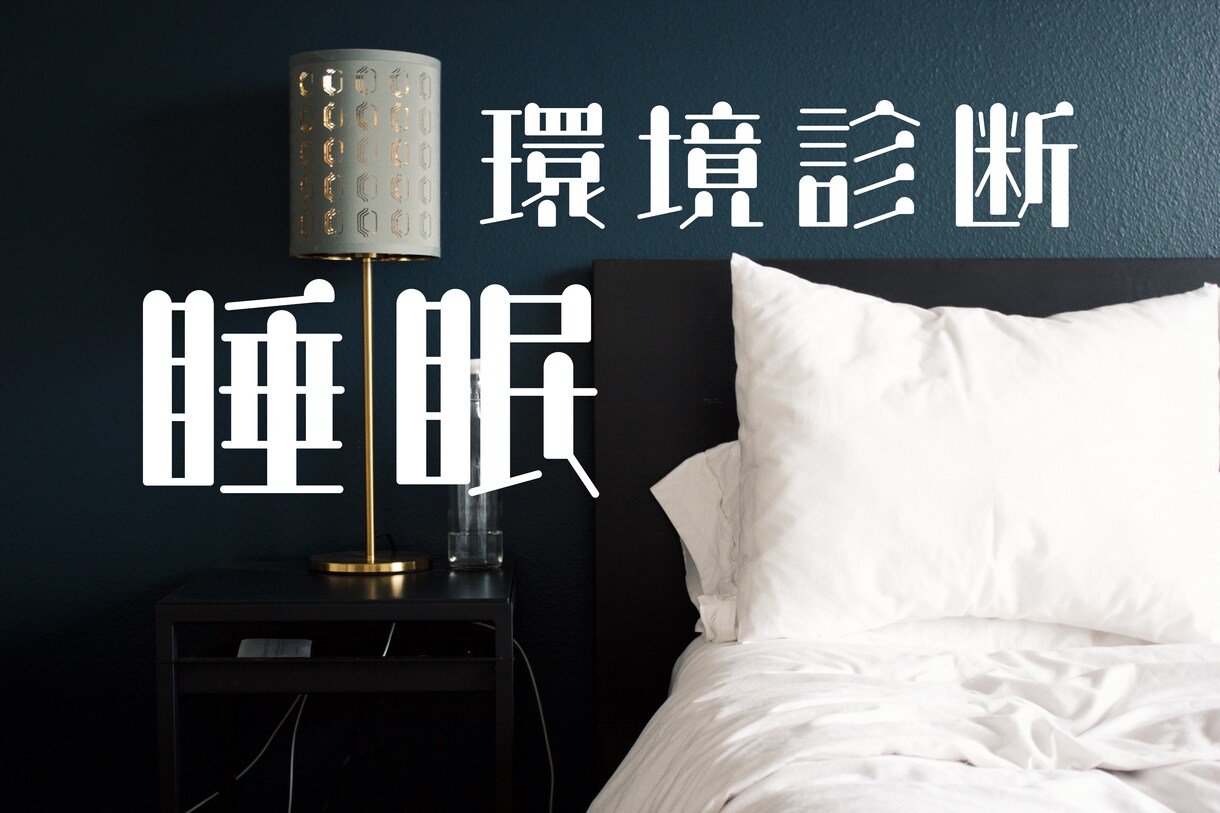 睡眠とインテリアのプロが睡眠環境診断をいたします インテリア業界初のサービス！睡眠環境をチェックしませんか？ イメージ1