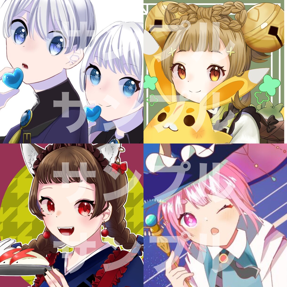 あなたのキャラデザを引き立てるイラストを提供します イラスト全般受け付けています。 イメージ1