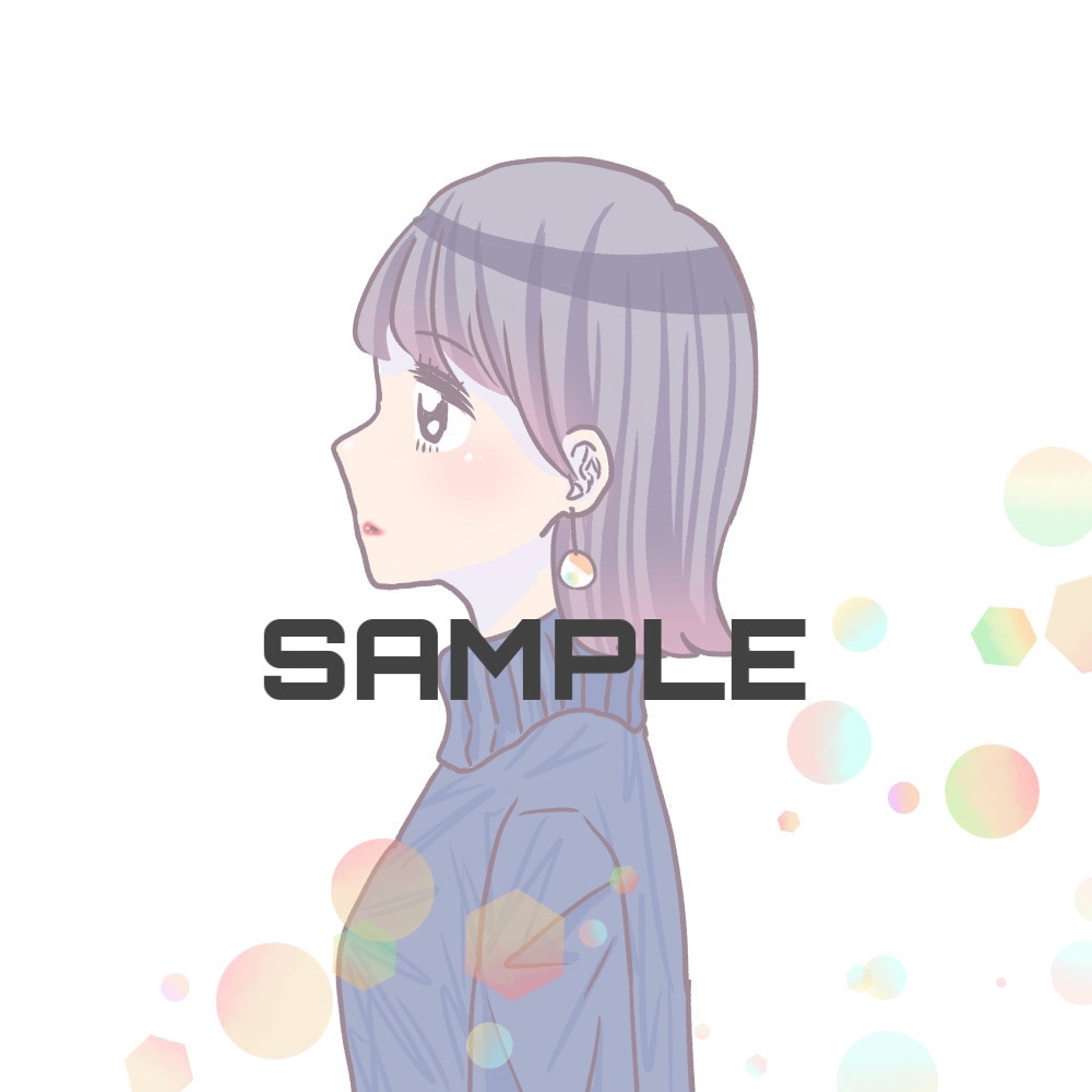 かわいいイラストを描きます SNSアイコンでも似顔絵にも！◎ イメージ1