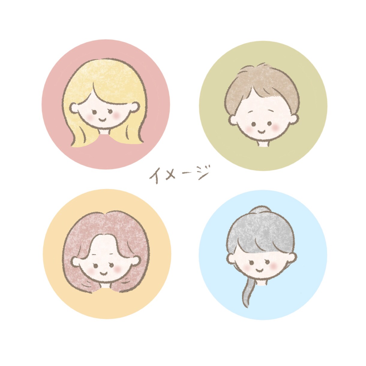 ゆるくてカワイイ♡ほんわかアイコン描きます ★SNSやLINE、ブログなどのアイコンにどうぞ！ イメージ4