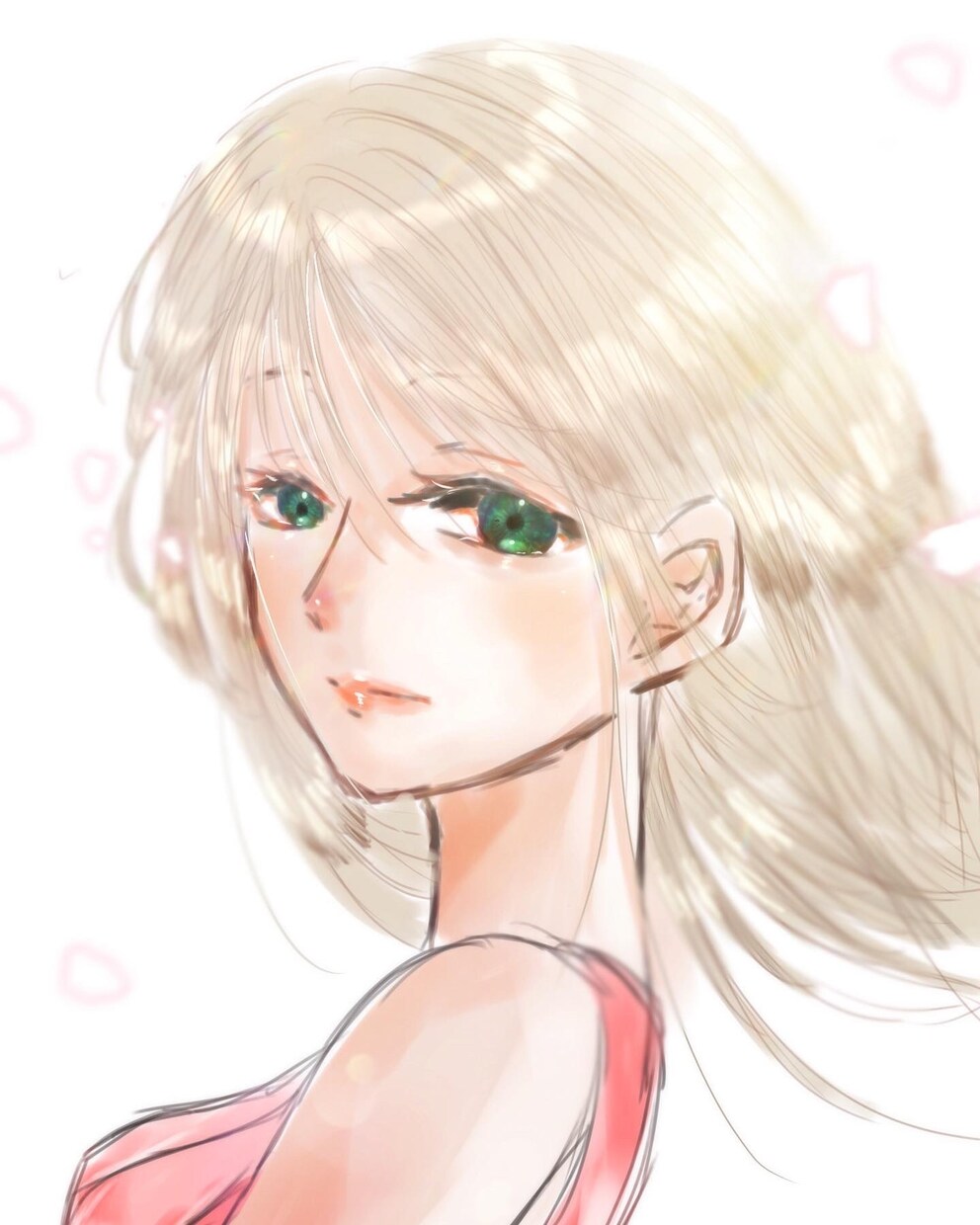 儚くて可愛らしい女の子を描きます 漫画家志望があなただけのオリジナルイラストを描きます！ イメージ8