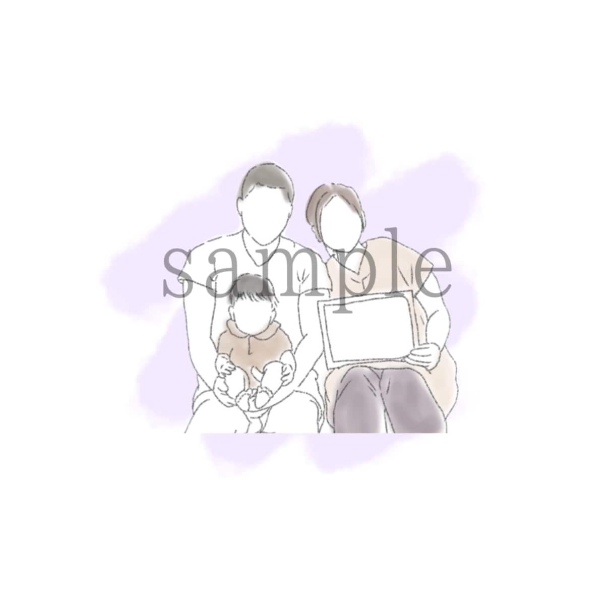 お写真をもとに水彩画風のイラスト描きます 水彩画風イラスト【SNSアイコンなどに】 イメージ4