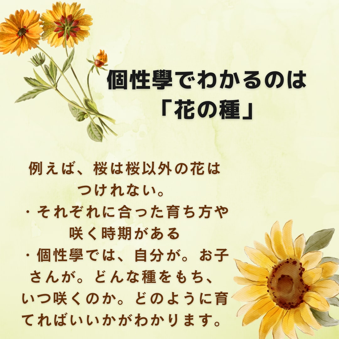 誕生日でわかる子供にあった子育て法をお伝えします お子さんの「なんで？」が「だからか！」にかわる子育て法 イメージ2