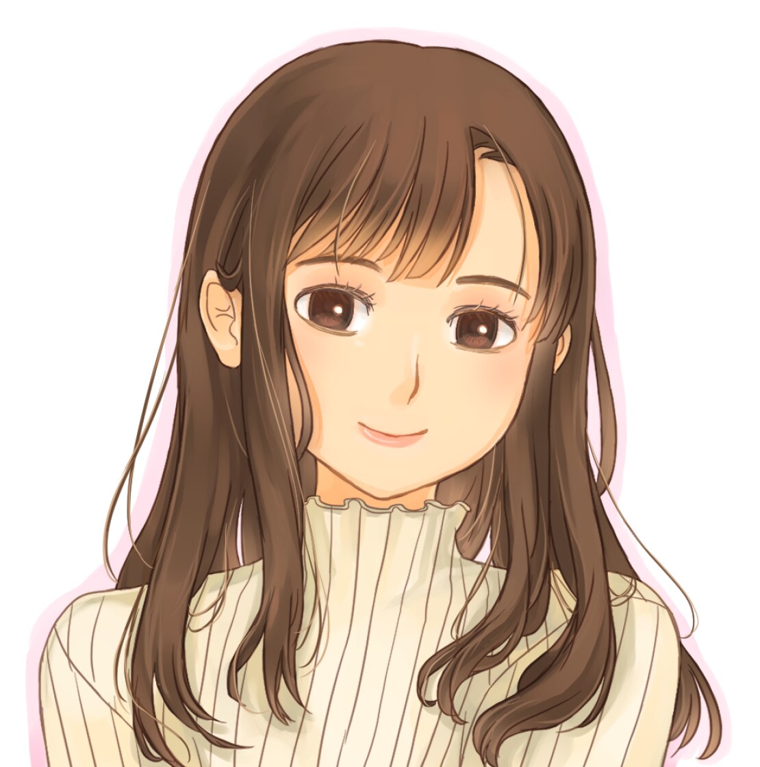 かわいいアイコンイラスト描きます ＳＮＳのプロフィールに可愛いイラストいかがですか？ イメージ3