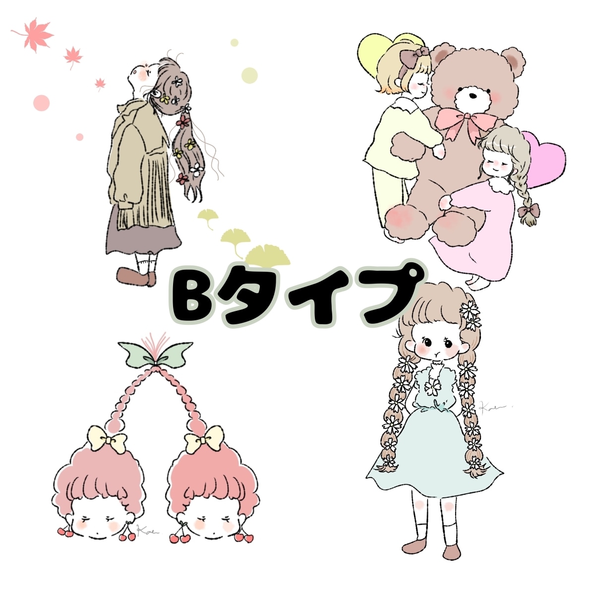 ふんわりやわらかなアイコン描きます 完全オーダー制！ゆるく、ふんわり似顔絵❁⃘*.ﾟ イメージ3
