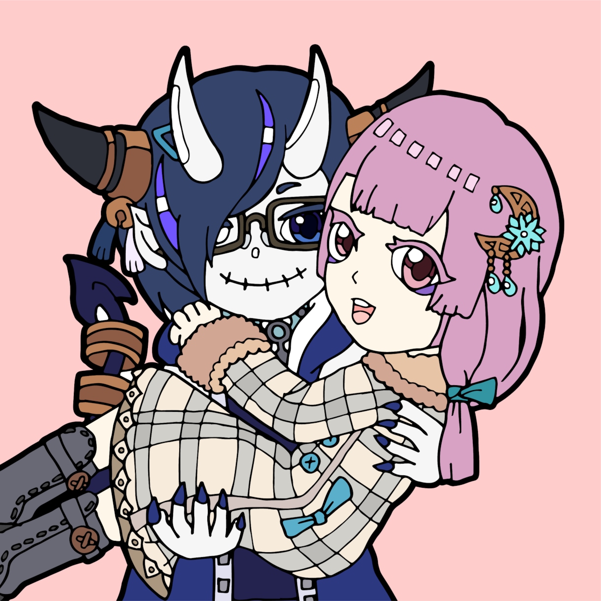 コントラストのはっきりした濃いイラストを描きます なんでもお気軽にご相談ください! イメージ1