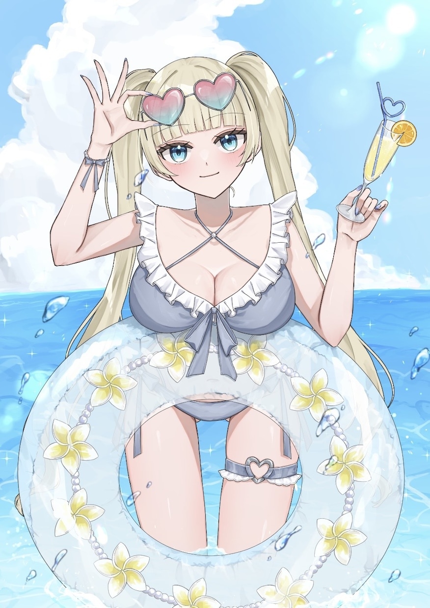 最短当日⭕️かわいい水着イラスト描きます 商用料金込み‼️夏にピッタリな水着量産イラストです！ イメージ5