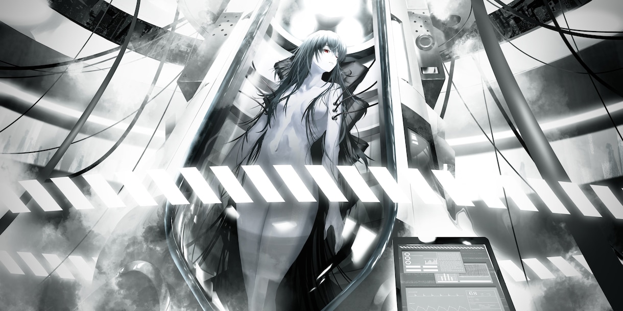 キャラクター、立ち絵、MVイラスト、表紙描きます クールでかっこいいイラストを描きます イメージ3