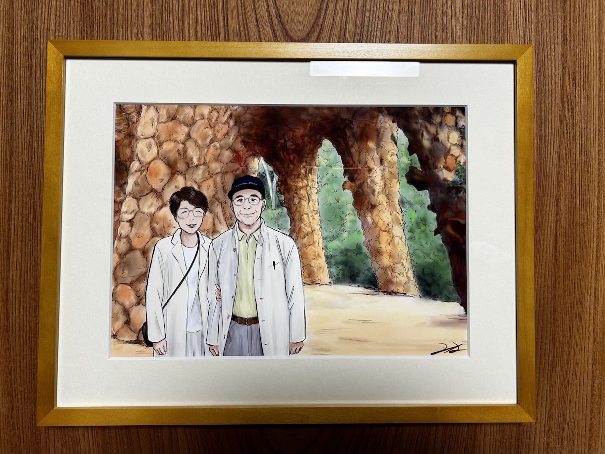昭和世代に人気！どこか懐かしい漫画絵描きます 大切な人の思い出のシーンを、絵にしてプレゼントしませんか？ イメージ4