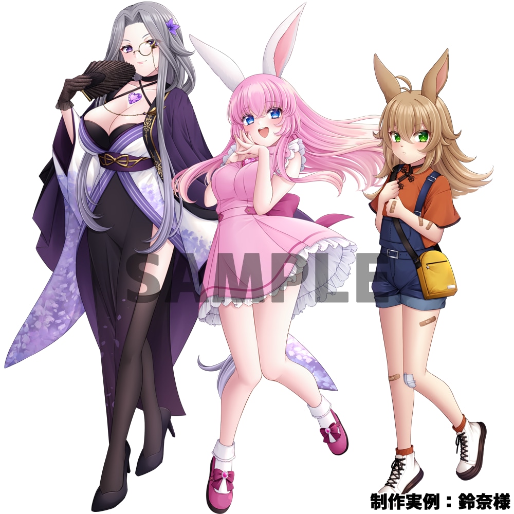 立ち絵イラスト制作します TRPG・ゲーム制作・ゆっくり実況など イメージ2