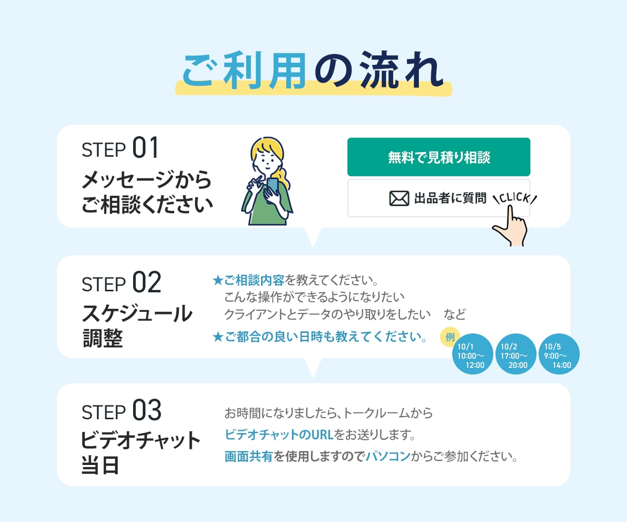 Figmaのここだけ分からないを一緒に解決します 顔出し不要・画面共有と声だけでもOK！30分のスポット相談 イメージ3