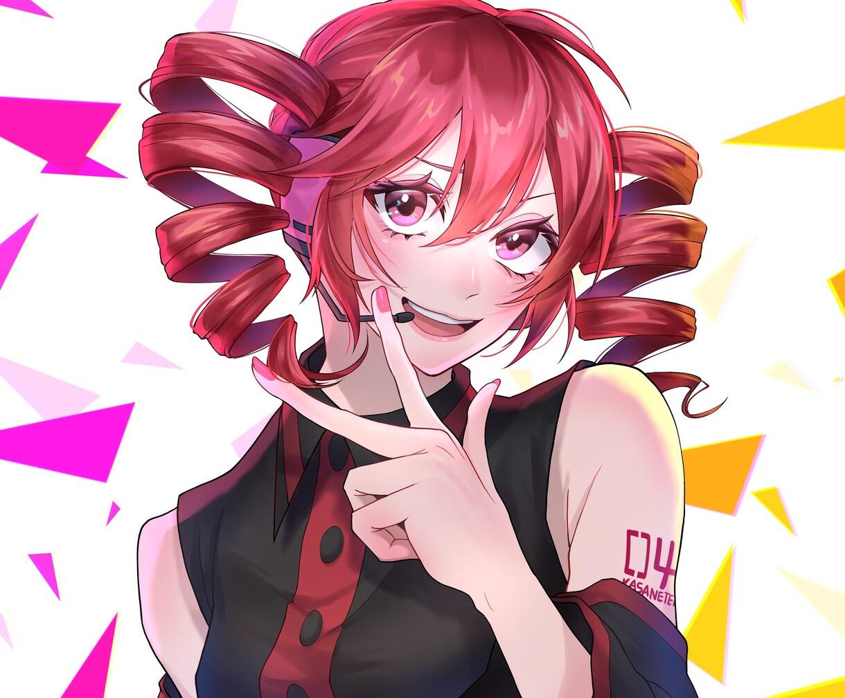 映えるアイコン・サムネイラストお描きします 派手な色味が得意です！歌ってみたやMVイラストにオススメ！ イメージ4