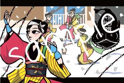 心が動くイラストを制作します どこか懐かしさを感じさせる切り絵風のイラストタッチです イメージ4