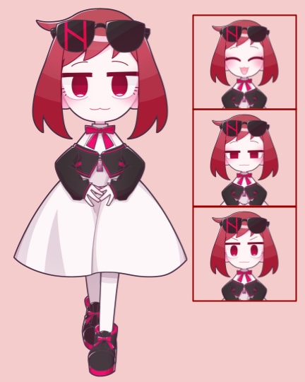 SDキャラ／ミニキャライラスト制作します 1点8,000円～、ポーズ・表情差分対応OK、短納期相談OK イメージ3