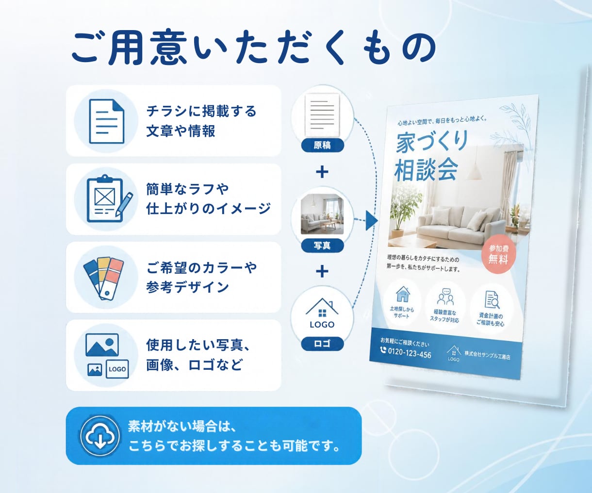 後から編集できる！Canvaでチラシ制作します 集客につながる女性向けチラシ・フライヤーをデザインします！ イメージ5