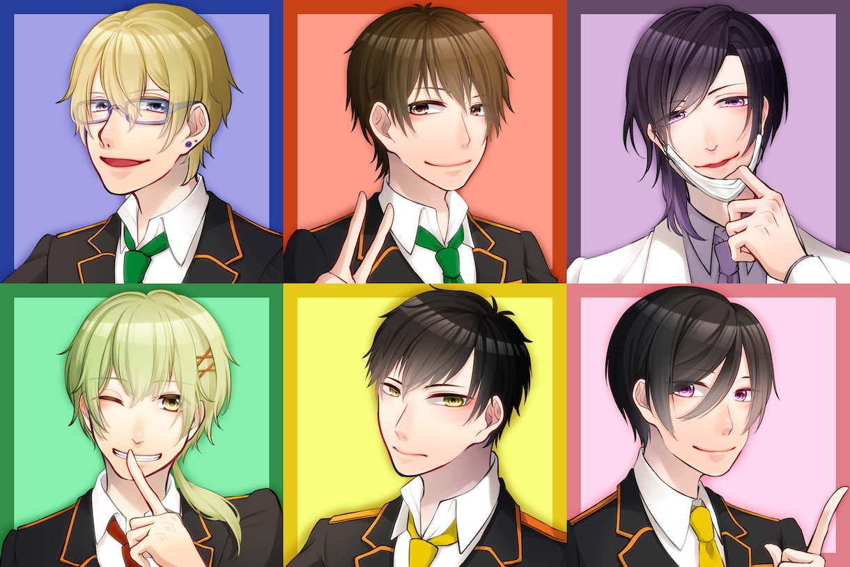 アイコンなどのイラストを提供します 貴方好み・理想のイラストになるまでとことんお付き合します！ イメージ3
